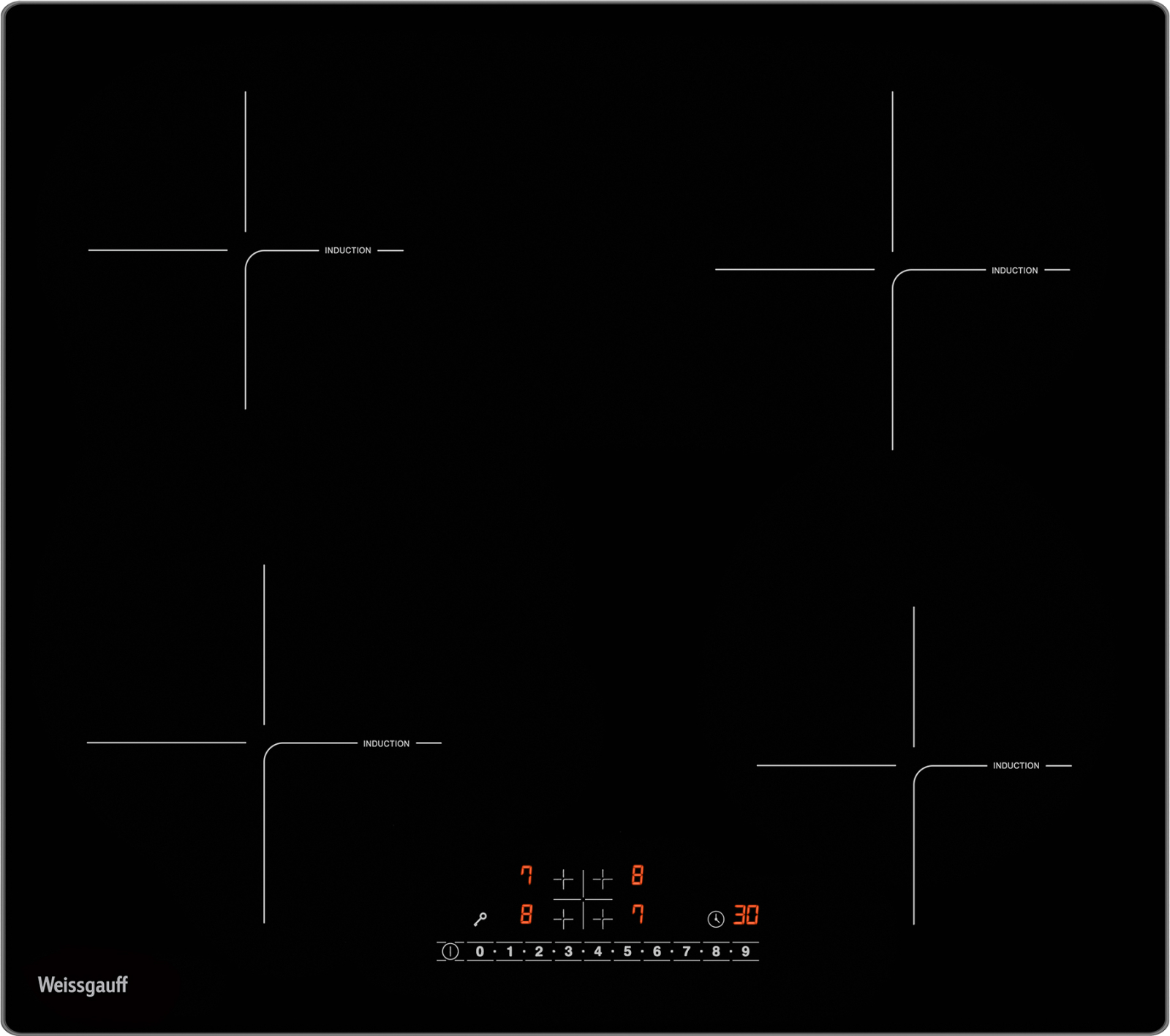 картинка Индукционная варочная панель Weissgauff HI 632 BSA 
