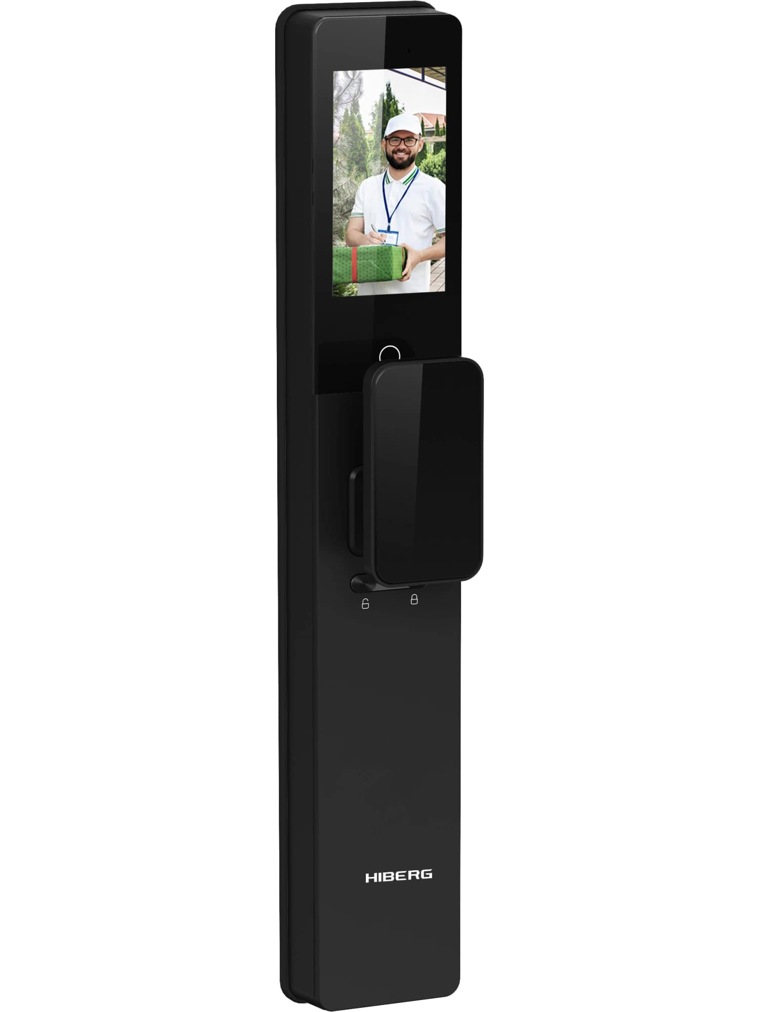 картинка Умный замок Hiberg ZEVS черный 