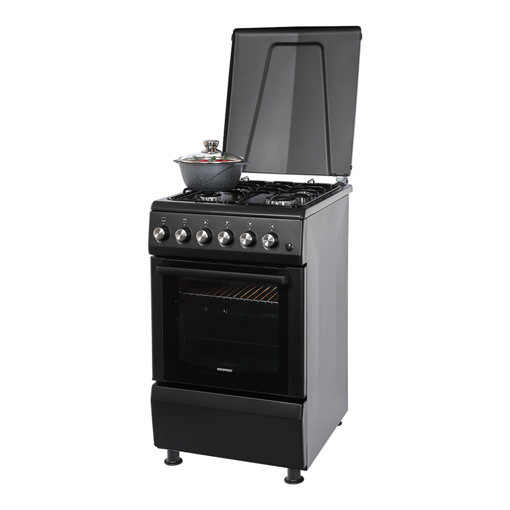 картинка Газовая кухонная плита Nordfrost GG 5061 B  картинка Газовая кухонная плита Nordfrost GG 5061 B