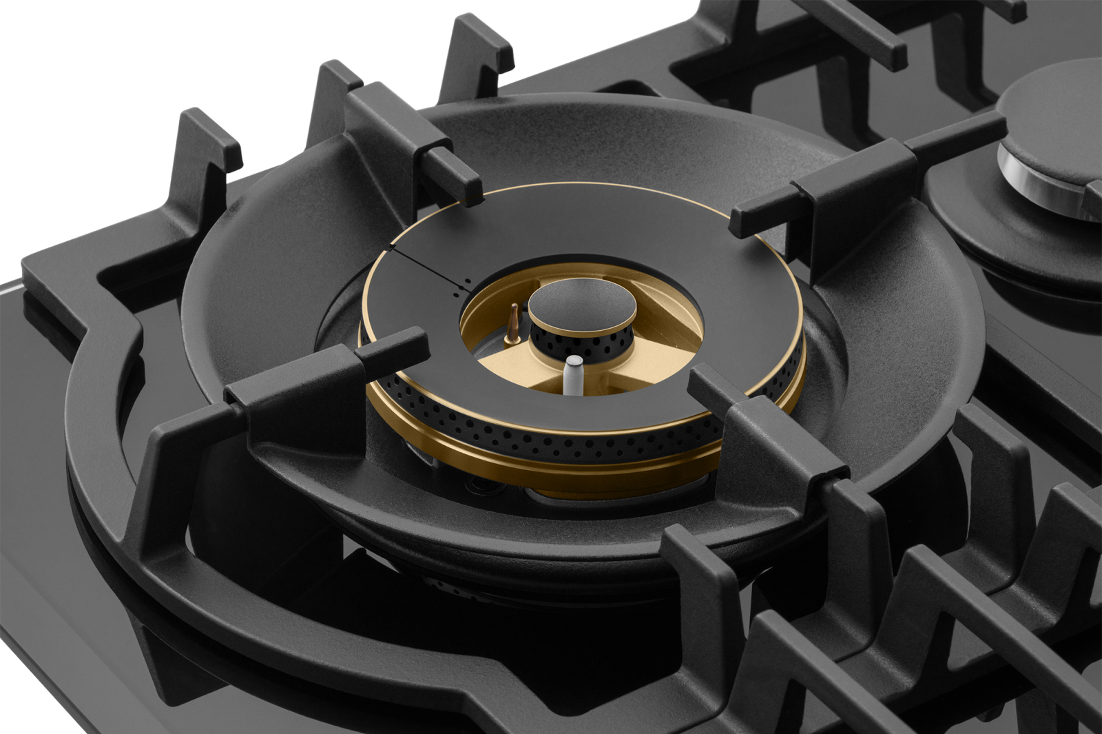 картинка Газовая варочная панель Weissgauff HGG 6441 BG Brass 