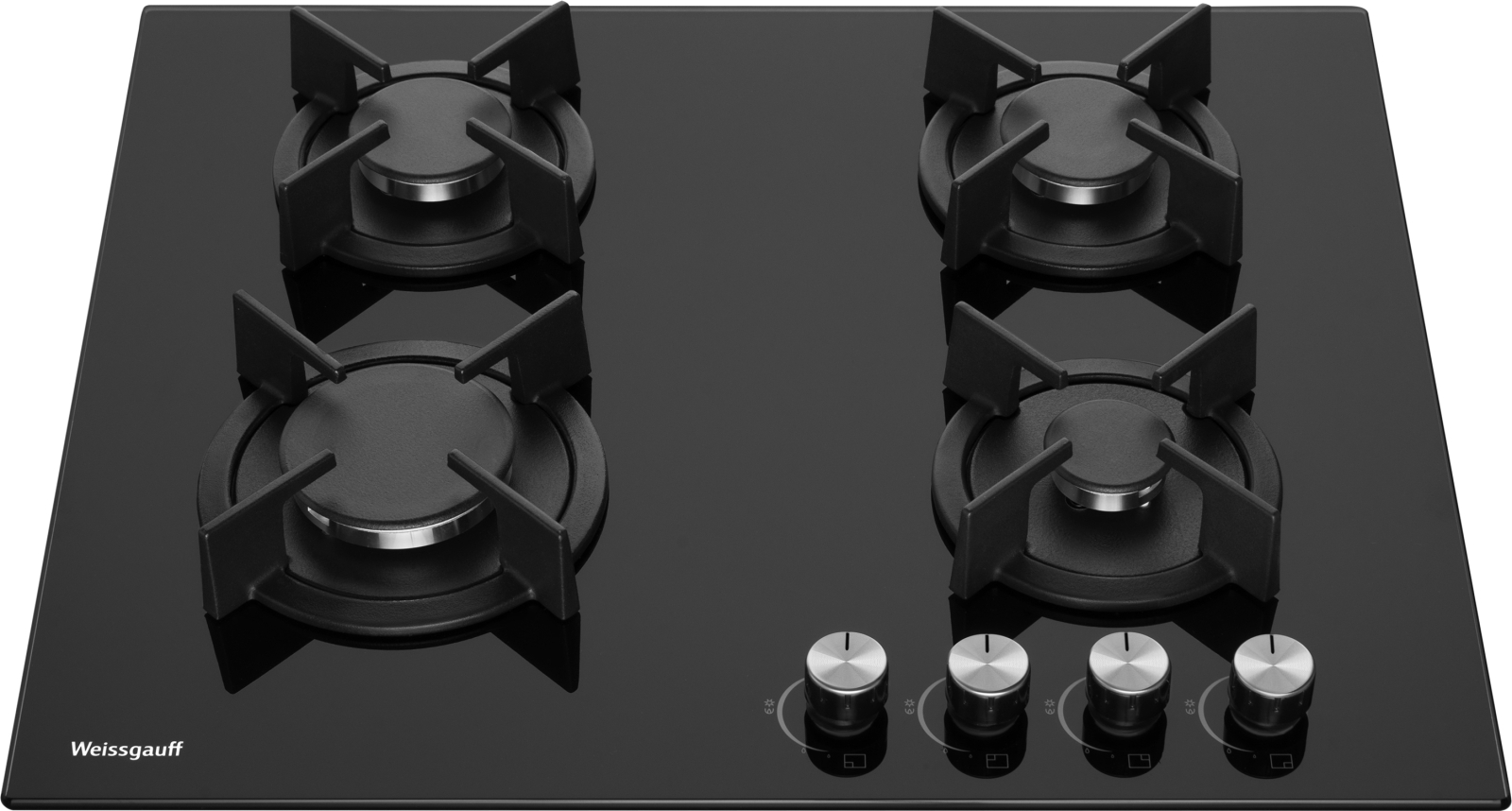 картинка Газовая варочная панель Weissgauff HG 640 BG 