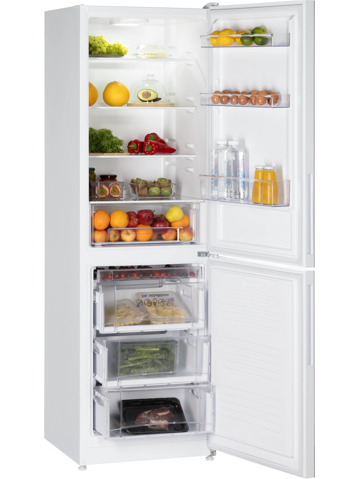 картинка Отдельностоящий холодильник Nord NRG 162NF WTM белый 