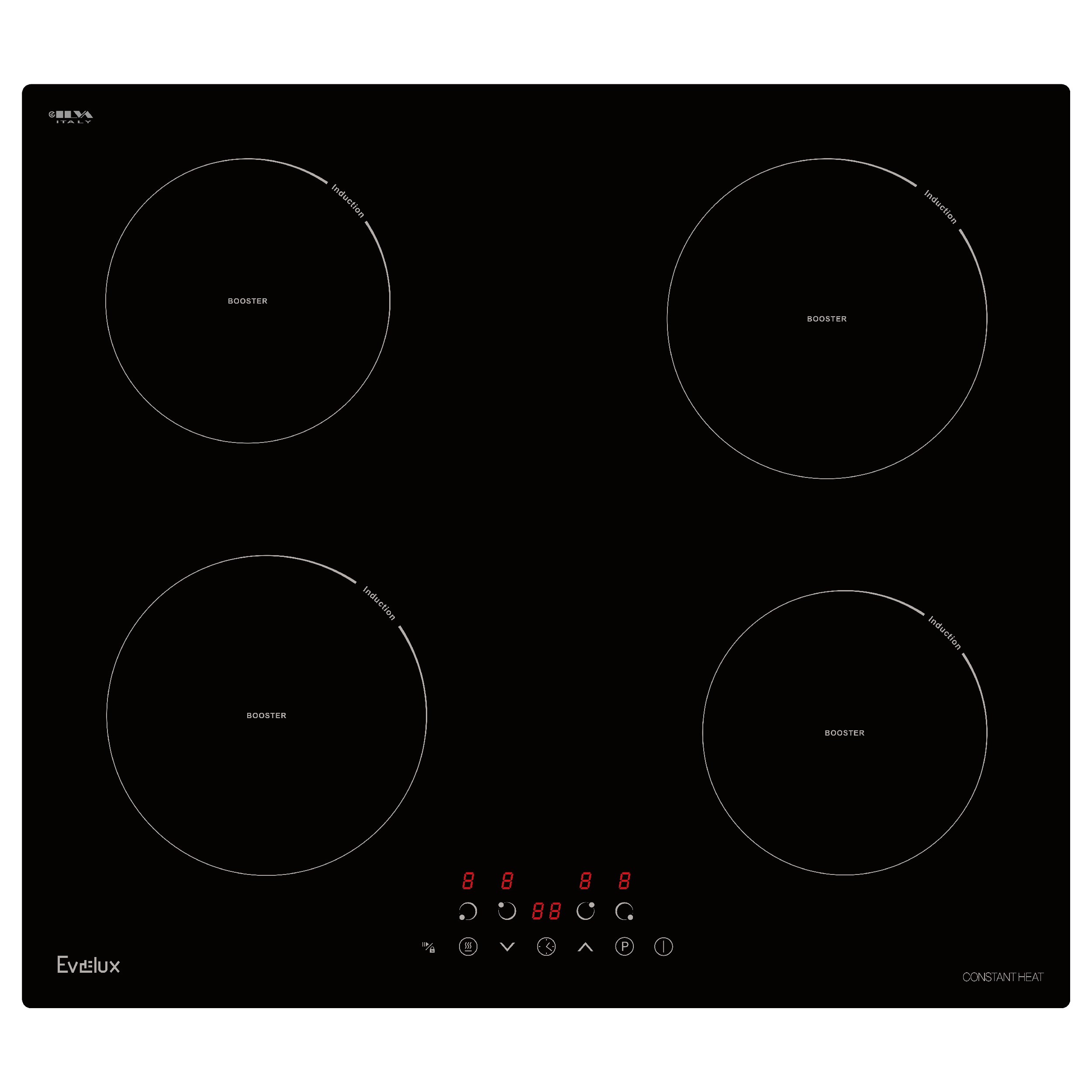 картинка Индукционная варочная панель Evelux EI 6047 