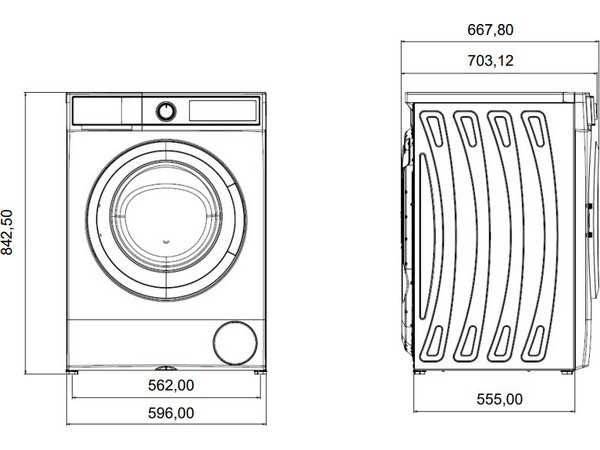 картинка Стиральная машина Jacky's JW 12W14T3 