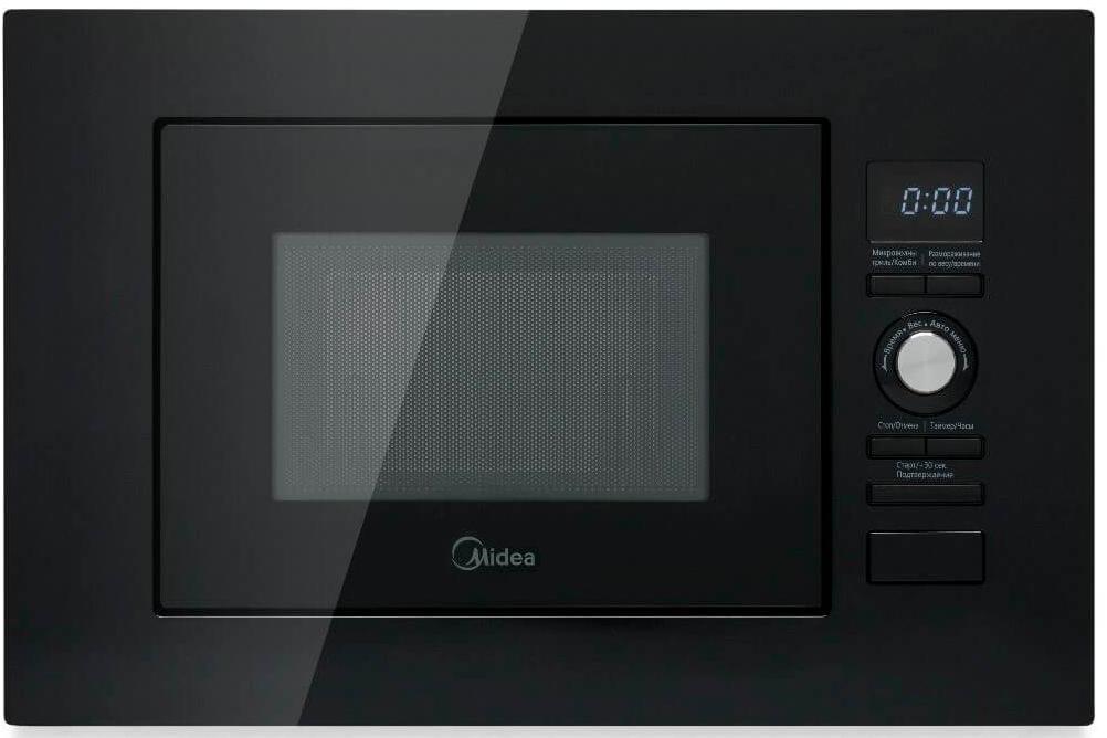 картинка Микроволновая печь встраиваемая Midea AG820BJU-BL черный  картинка Микроволновая печь встраиваемая Midea AG820BJU-BL черный
