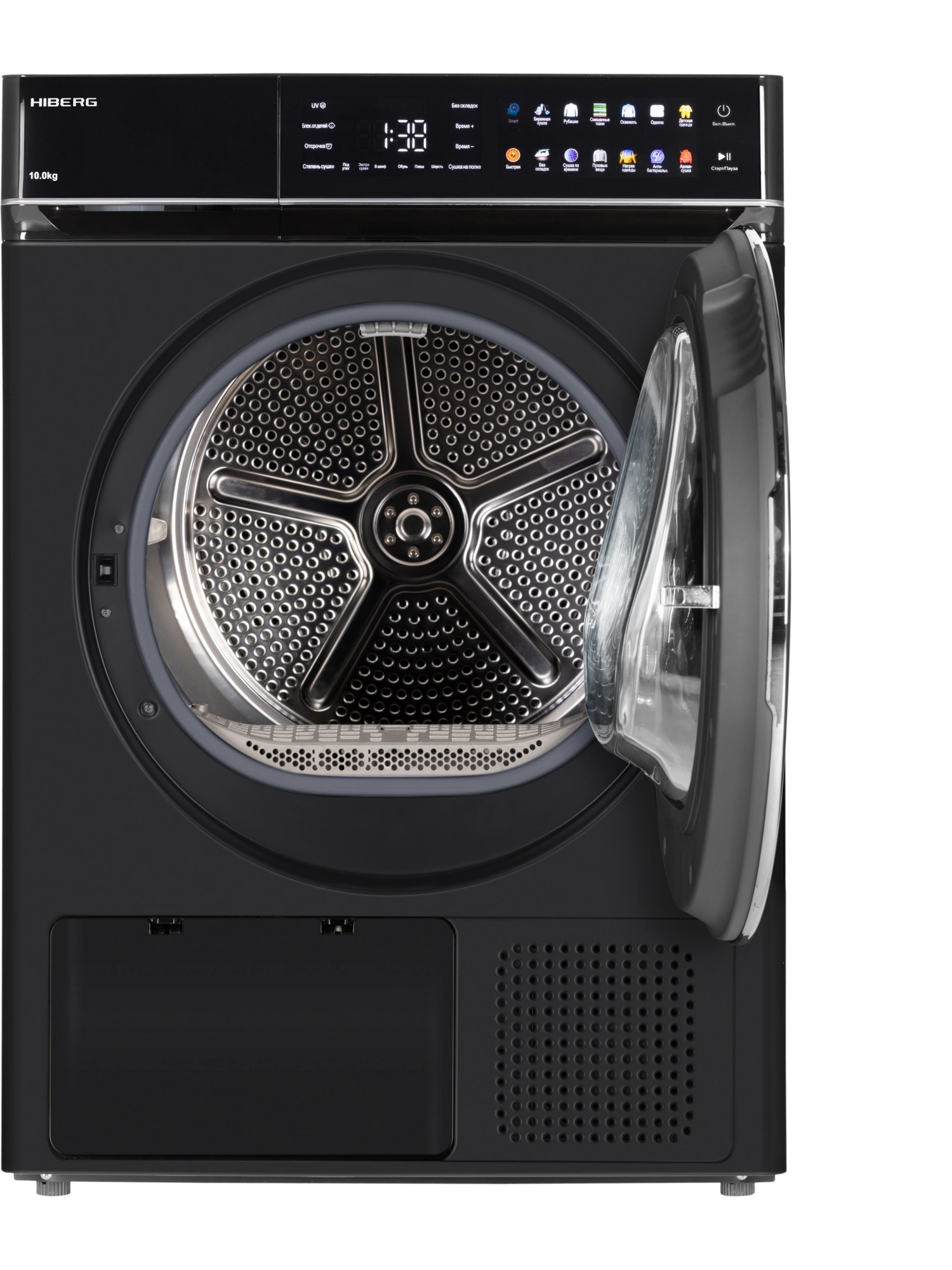 картинка Сушильная машина Hiberg HDQ11 - 10 B  картинка Сушильная машина Hiberg HDQ11 - 10 B