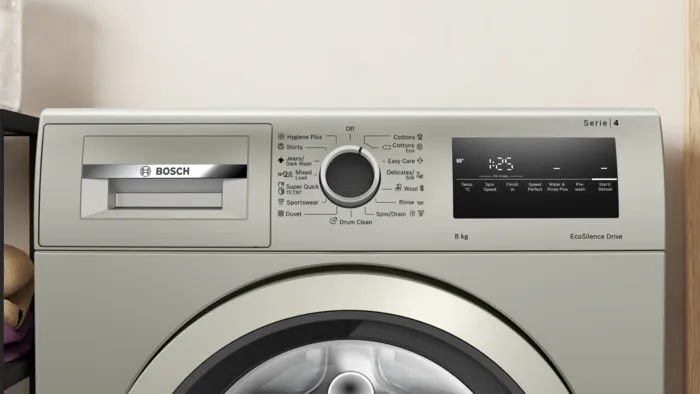 картинка Комплект Bosch Serie 4 (WAN2420XME, WTN86202ME, WTZ2041X) 