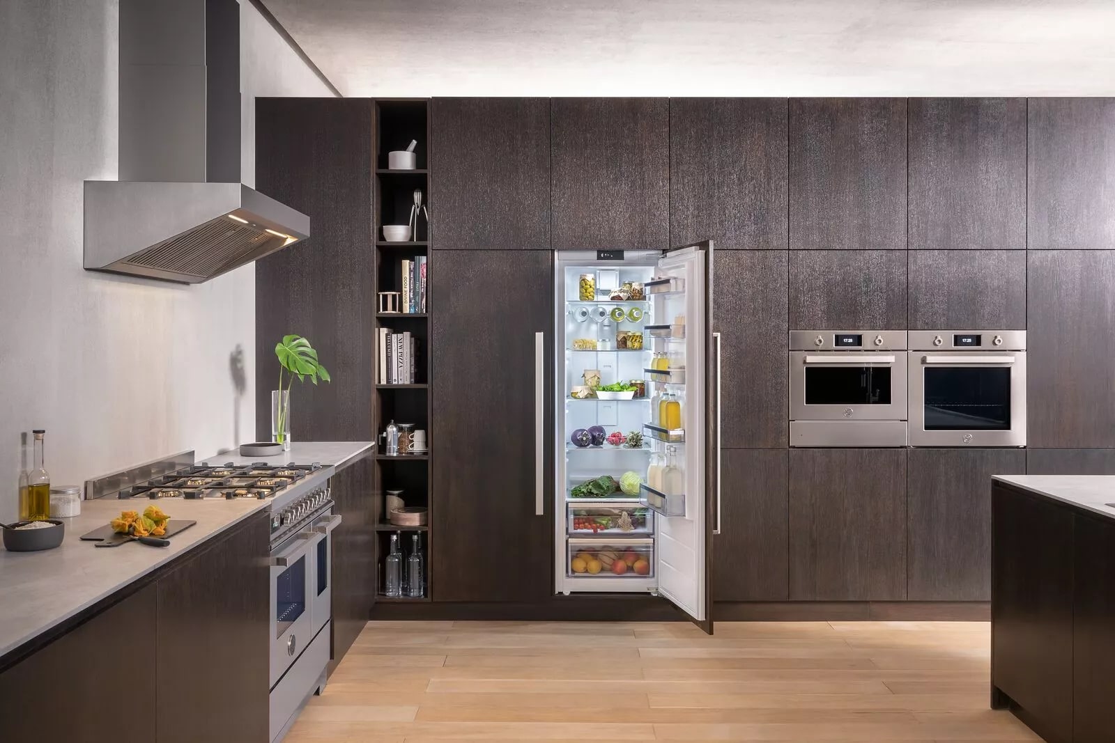 картинка Встраиваемый холодильник Bertazzoni LRD603UBNPVC/20  картинка Встраиваемый холодильник Bertazzoni LRD603UBNPVC/20