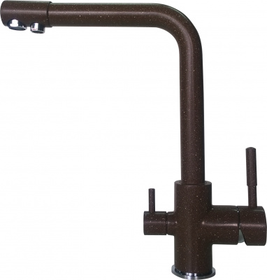 картинка Смеситель Gerdamix DORADO (FL) коричневый 