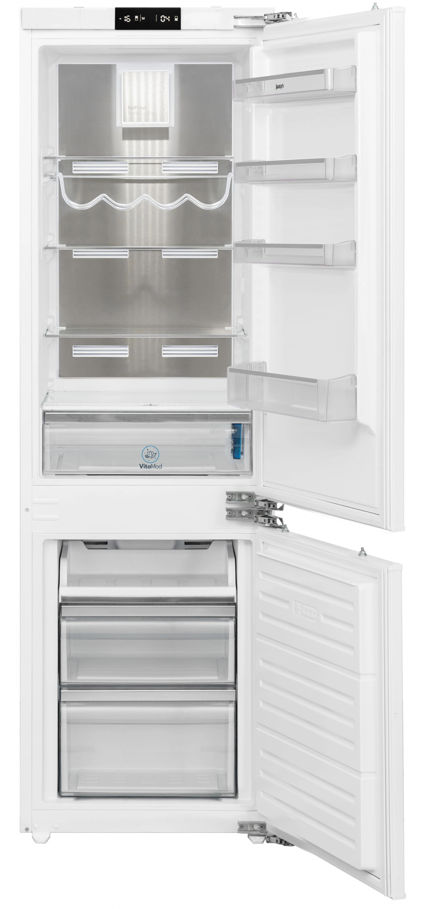 картинка Встраиваемый холодильник Jacky's JR BW177NFM  картинка Встраиваемый холодильник Jacky's JR BW177NFM