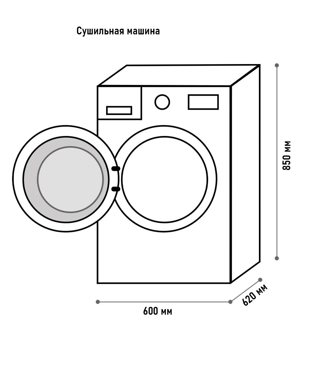 картинка Сушильная машина Kuppersberg DM 590 W 