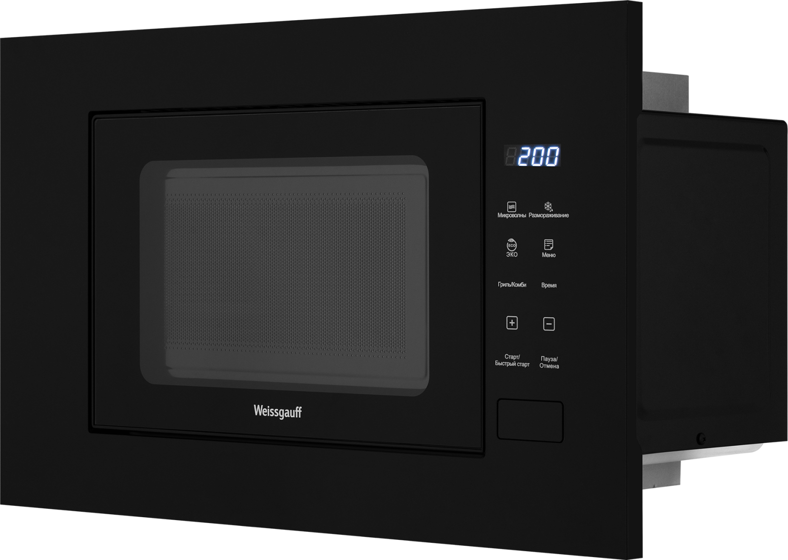 картинка Микроволновая печь встраиваемая Weissgauff HMT-206 Compact Grill 