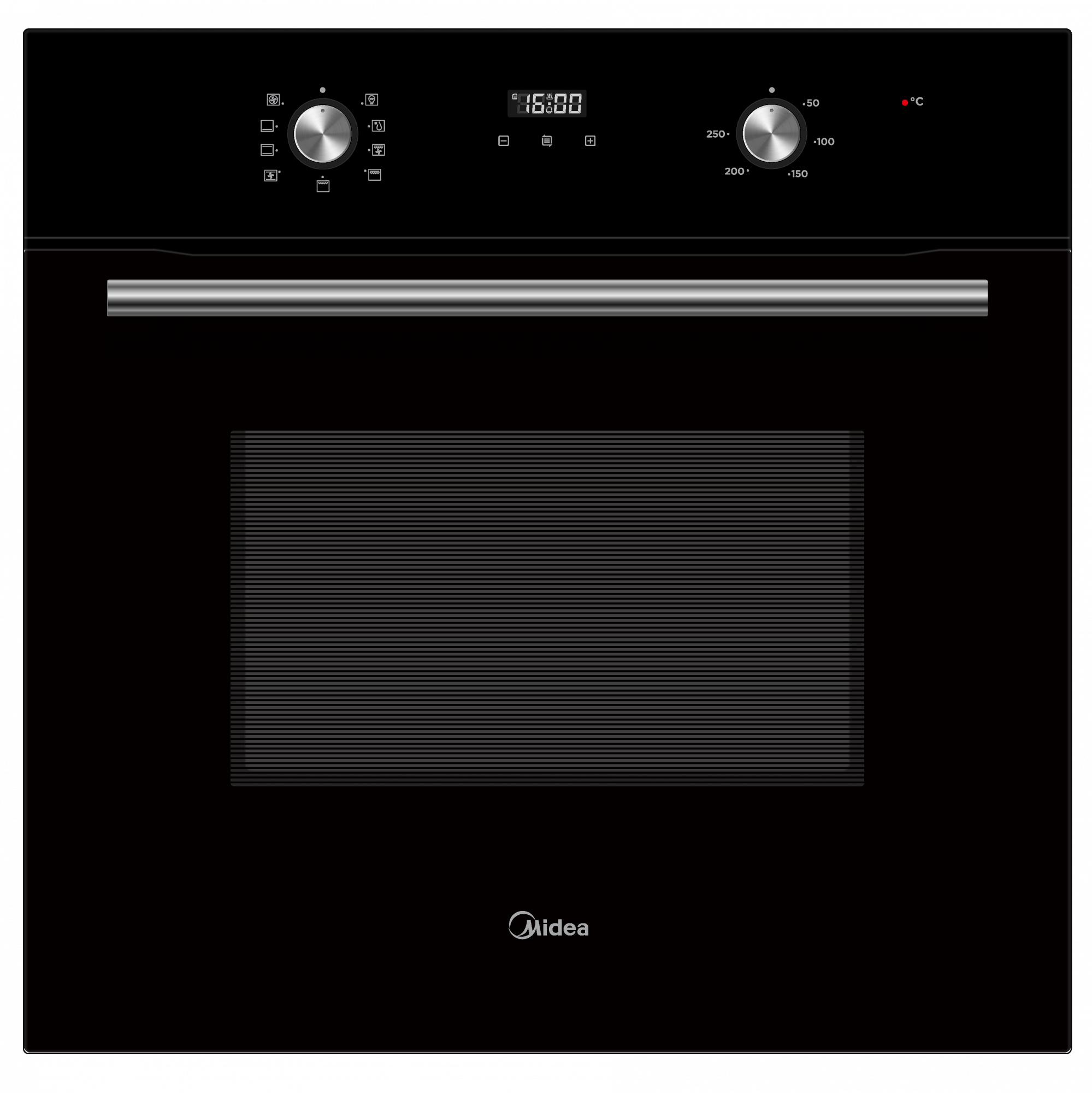 картинка Электрический духовой шкаф Midea MO68101CGB  картинка Электрический духовой шкаф Midea MO68101CGB