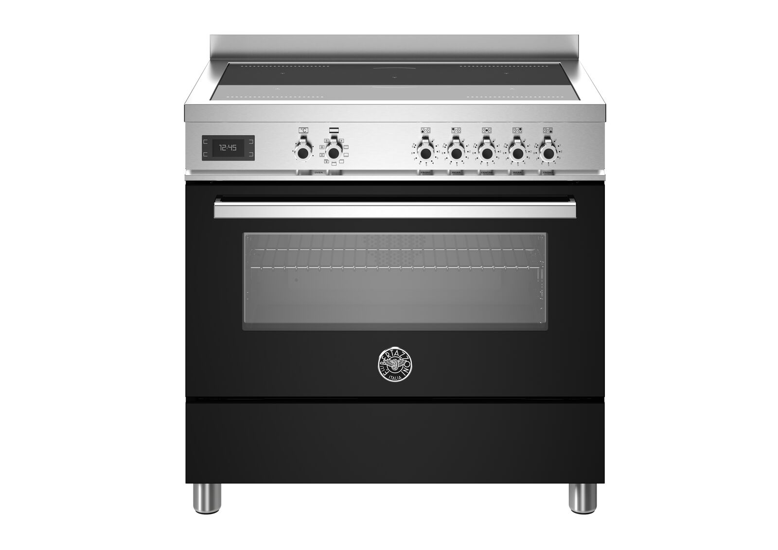 картинка Комбинированная кухонная плита Bertazzoni PRO95I1ENET чёрная 