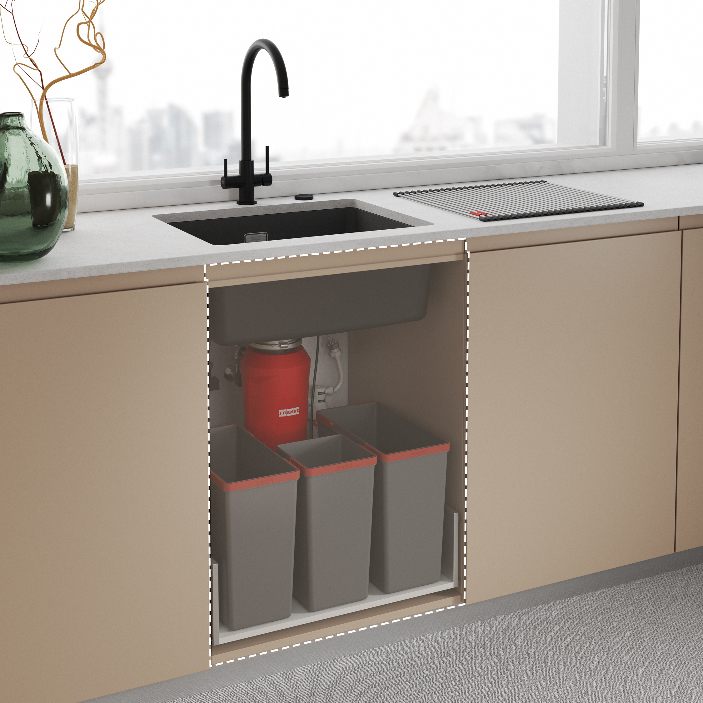 картинка Измельчитель пищевых отходов Franke SLIM 75 