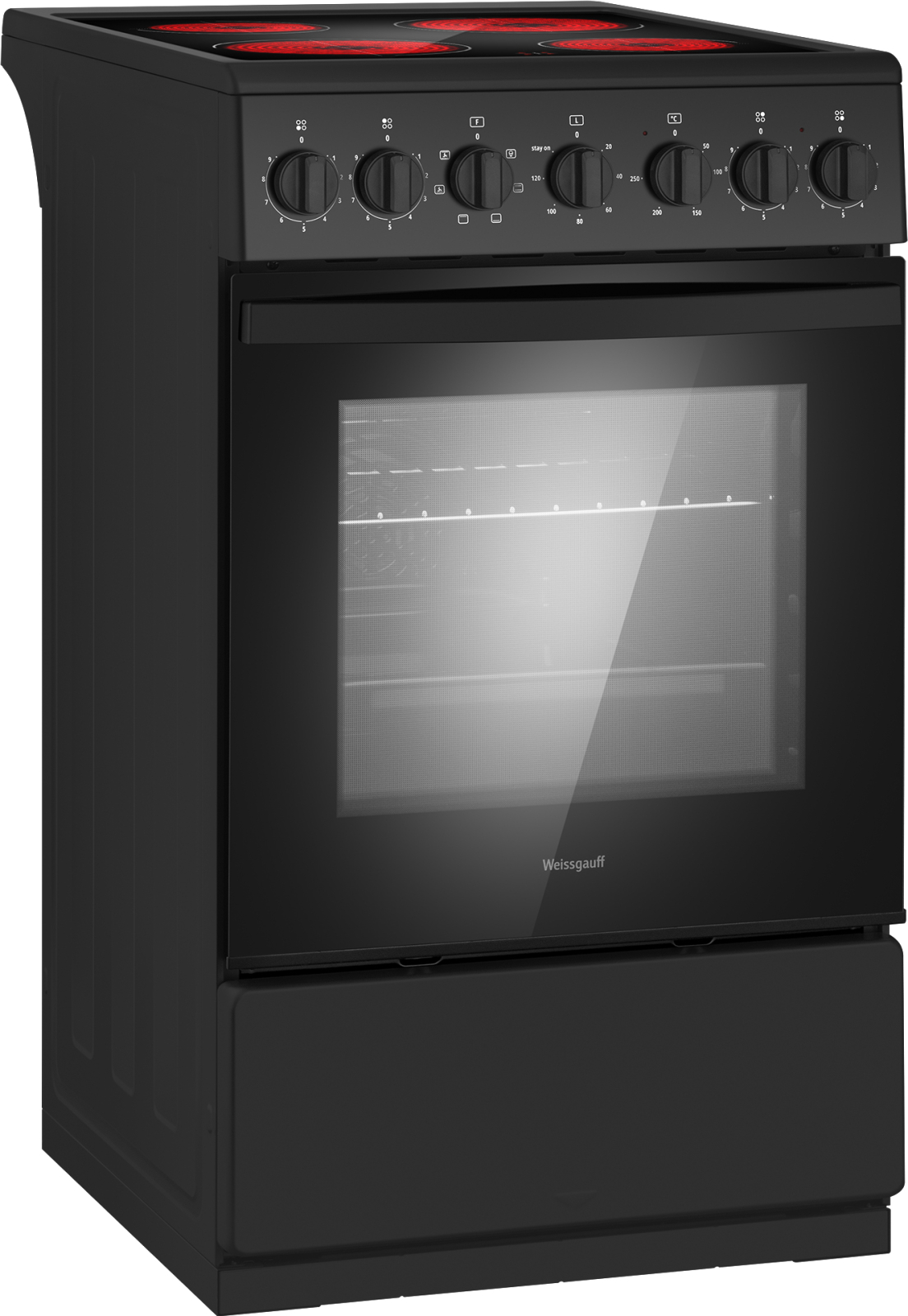 картинка Электрическая кухонная плита Weissgauff WESM 5260 B 