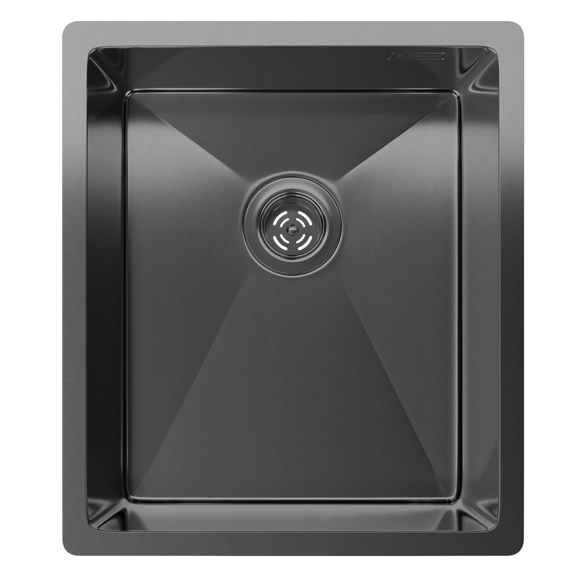 картинка Мойка для кухни Rivelato Rinox 3844 UN PVD black 