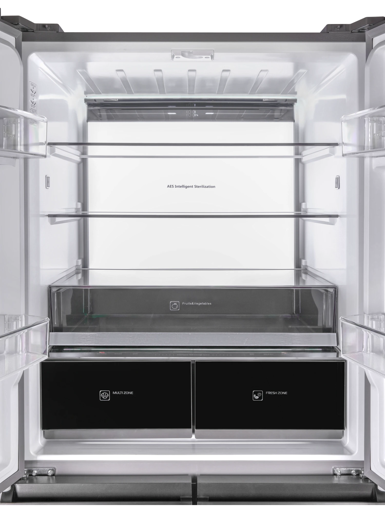 картинка Отдельностоящий холодильник Hiberg RFQ-590G GT inverter 