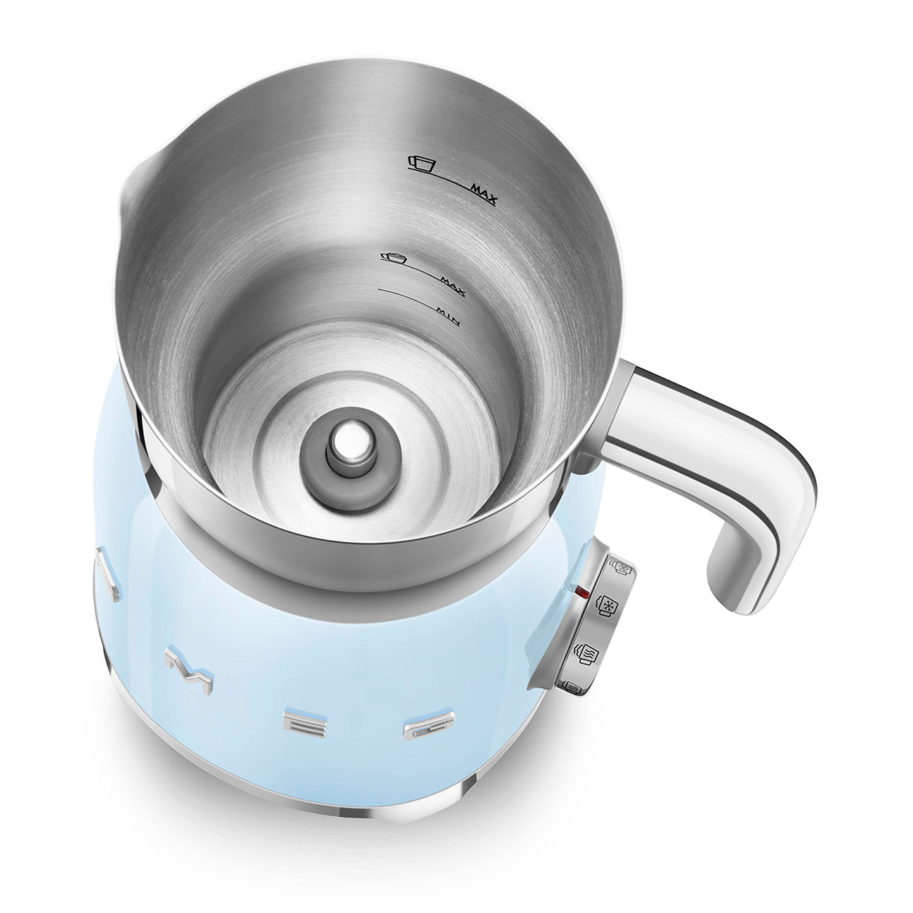 картинка Вспениватель молока Smeg MFF11PBEU  картинка Вспениватель молока Smeg MFF11PBEU