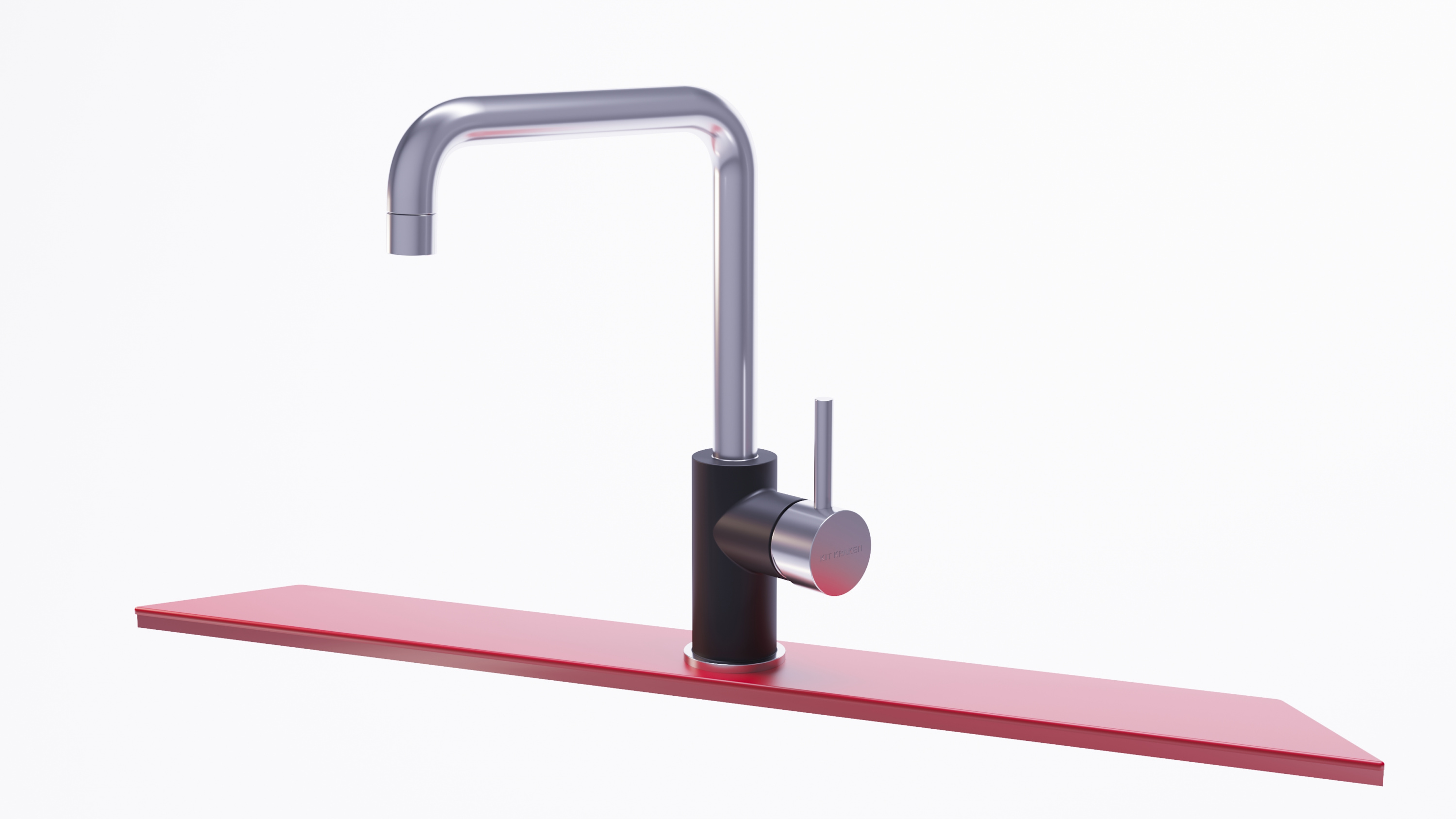 картинка |Discount| Подставка под кран Kit Kraken WING-CREEK черный 