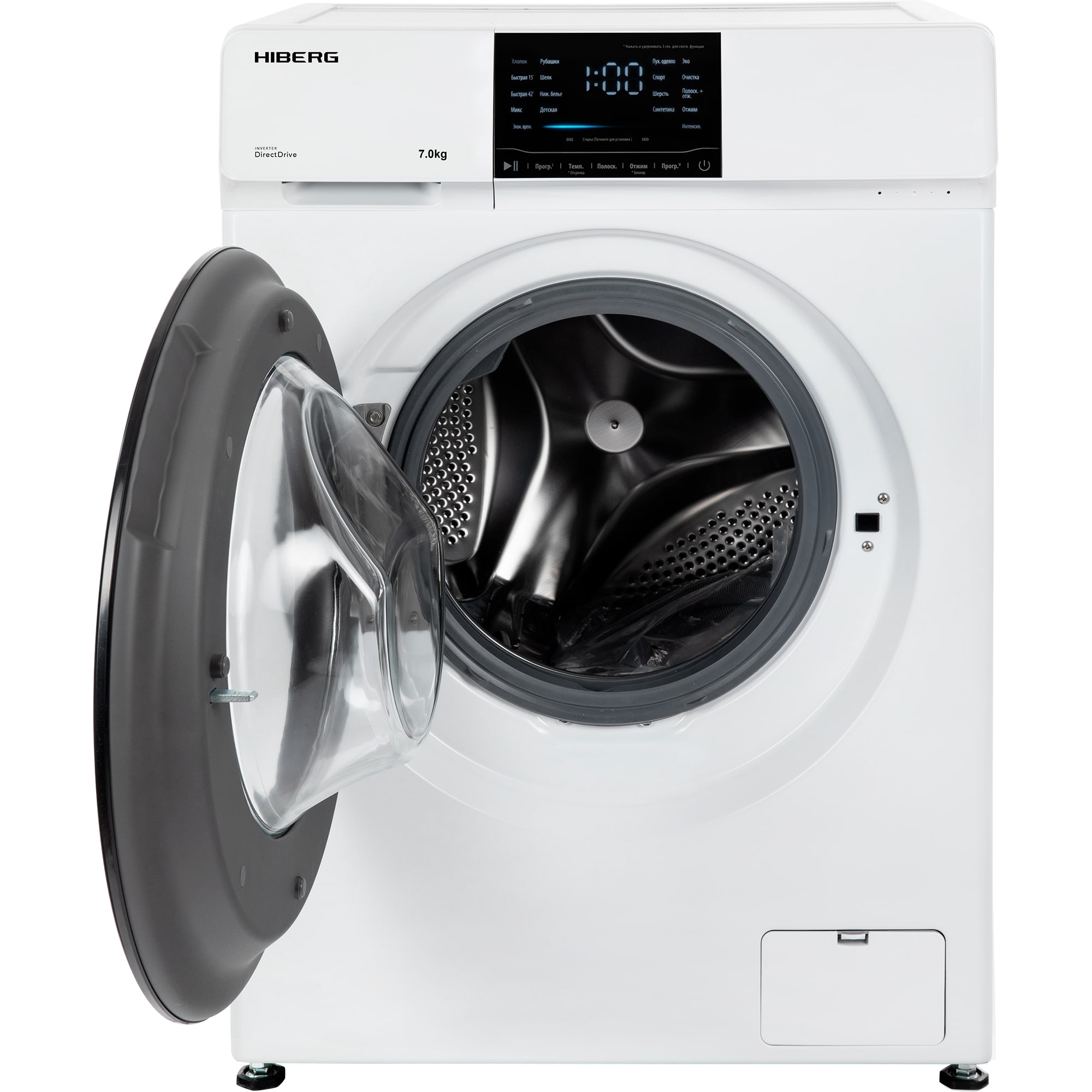 картинка Стиральная машина Hiberg I-DDQ6 - 712 W  картинка Стиральная машина Hiberg I-DDQ6 - 712 W