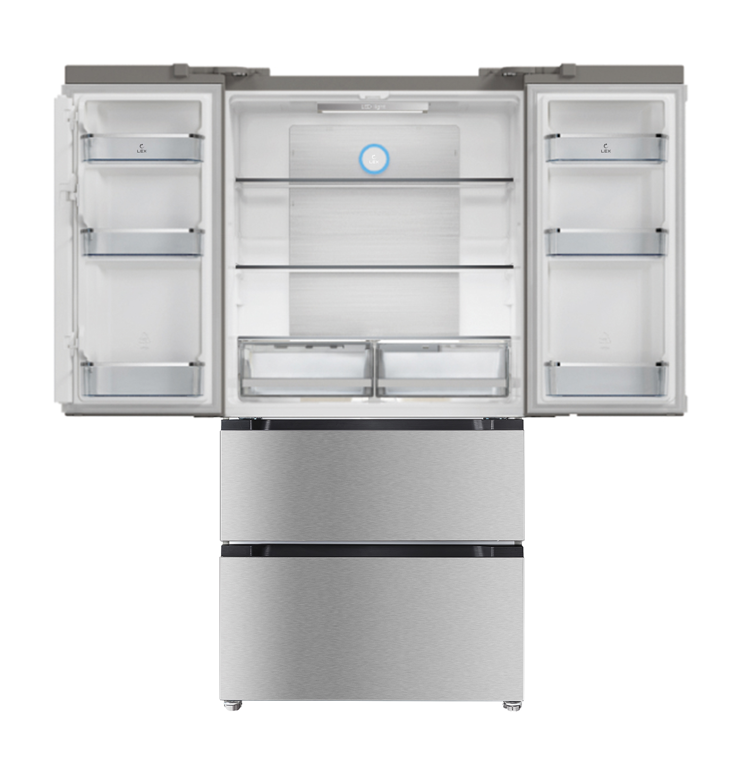 картинка Отдельностоящий холодильник Lex LFD575IXID 