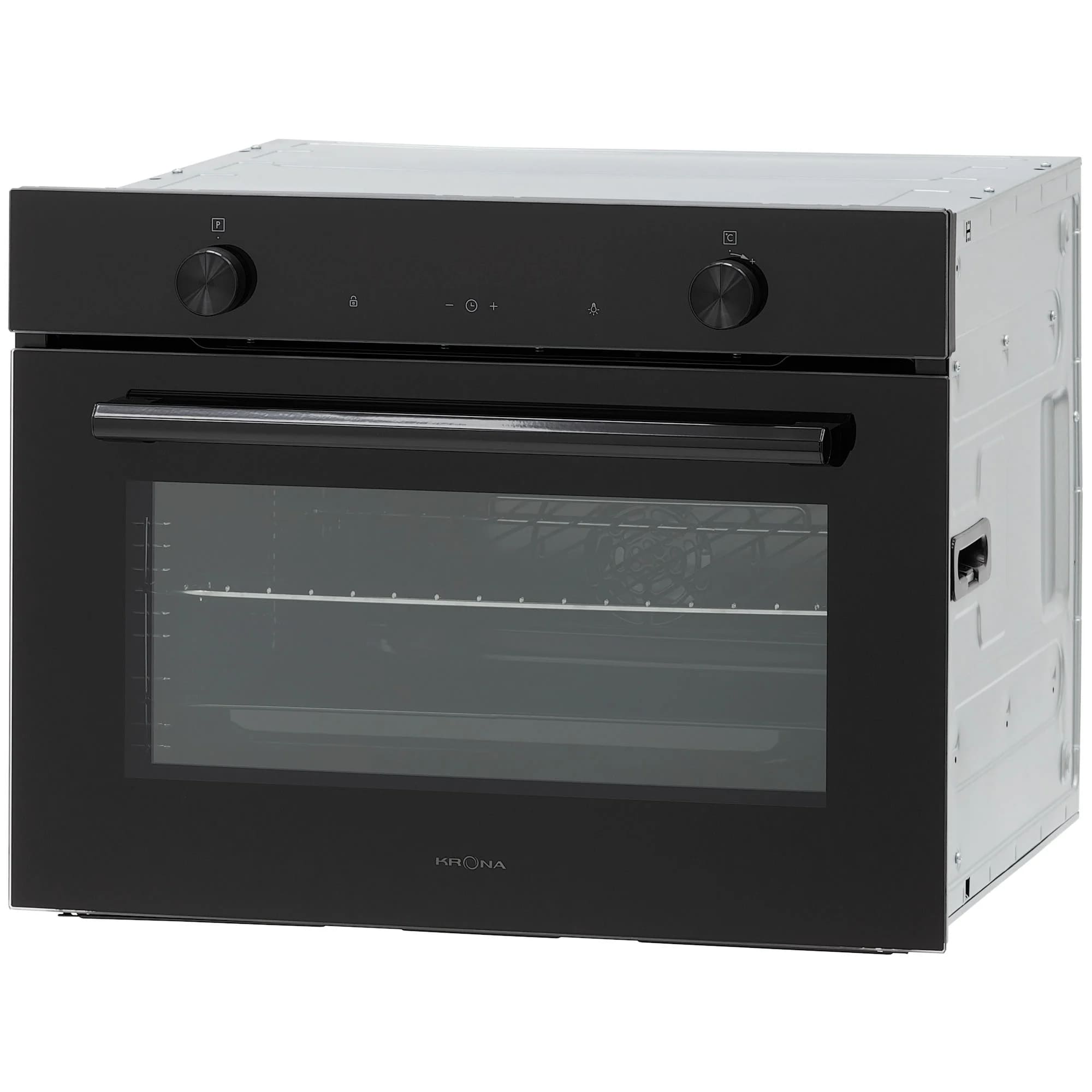 картинка Электрический духовой шкаф Krona PARABEL 45H BL/BL черный 
