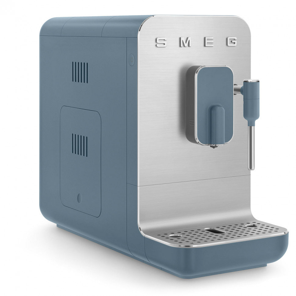 картинка Кофемашина Smeg BCC12SBMEU синий шторм матовый  картинка Кофемашина Smeg BCC12SBMEU синий шторм матовый