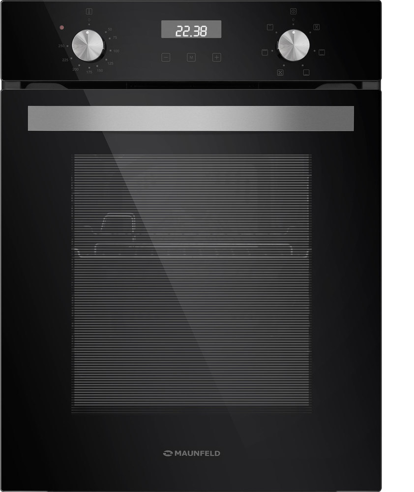 картинка Узкий духовой шкаф Maunfeld EOEM516B 