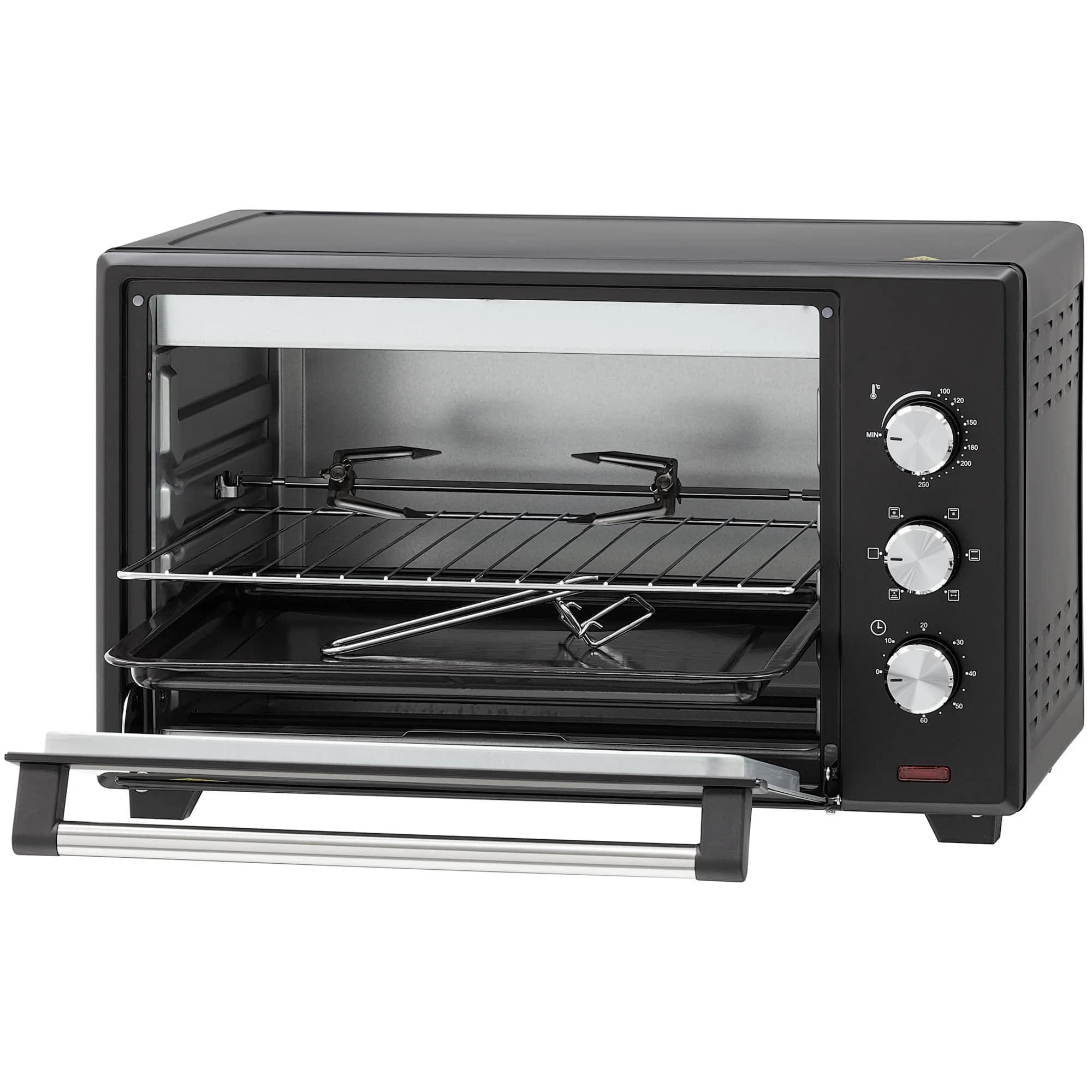 картинка Мини-печь Krona OFEN 45 BL черный  картинка Мини-печь Krona OFEN 45 BL черный