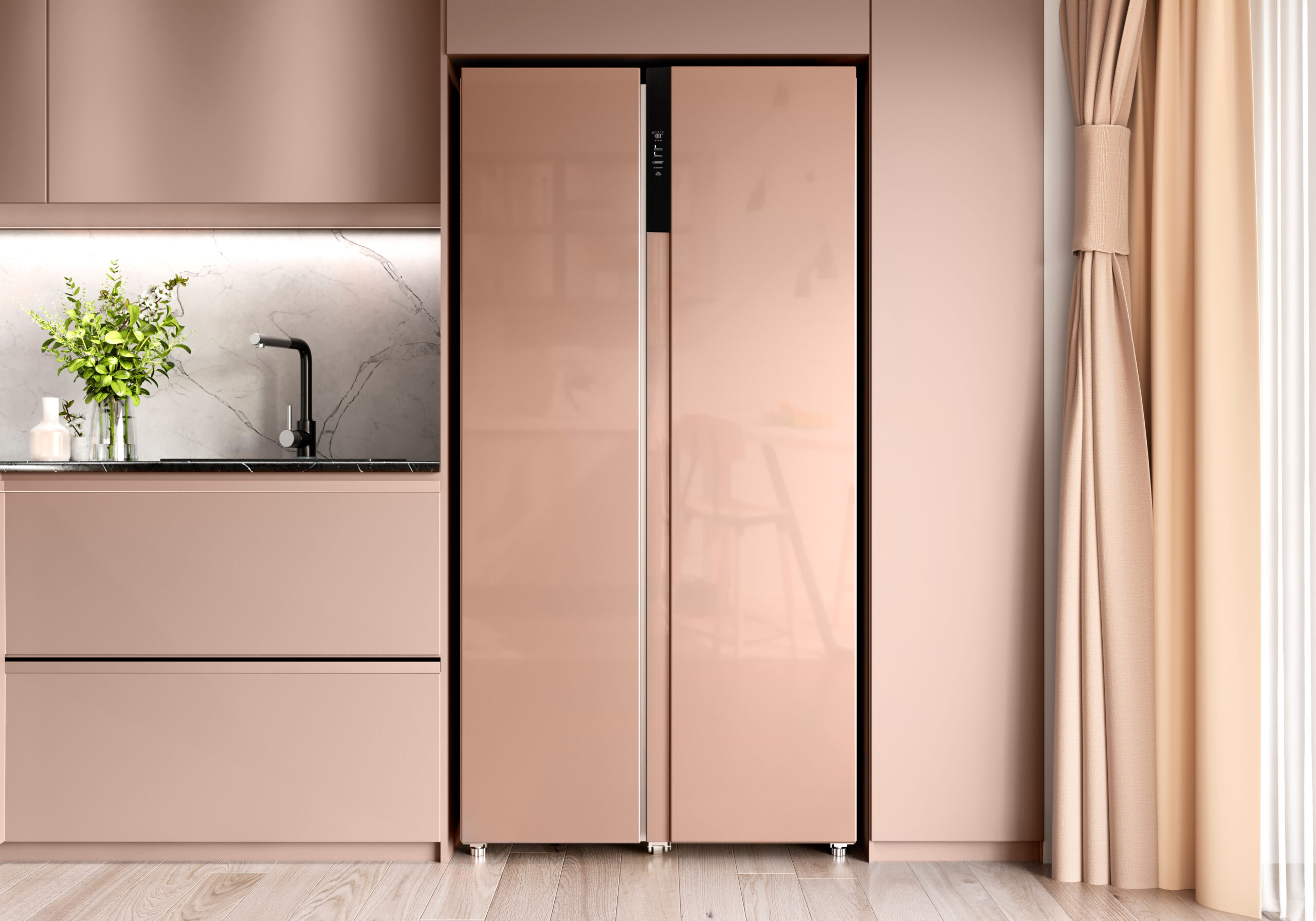 картинка Отдельностоящий холодильник Lex LSB530GLGID 