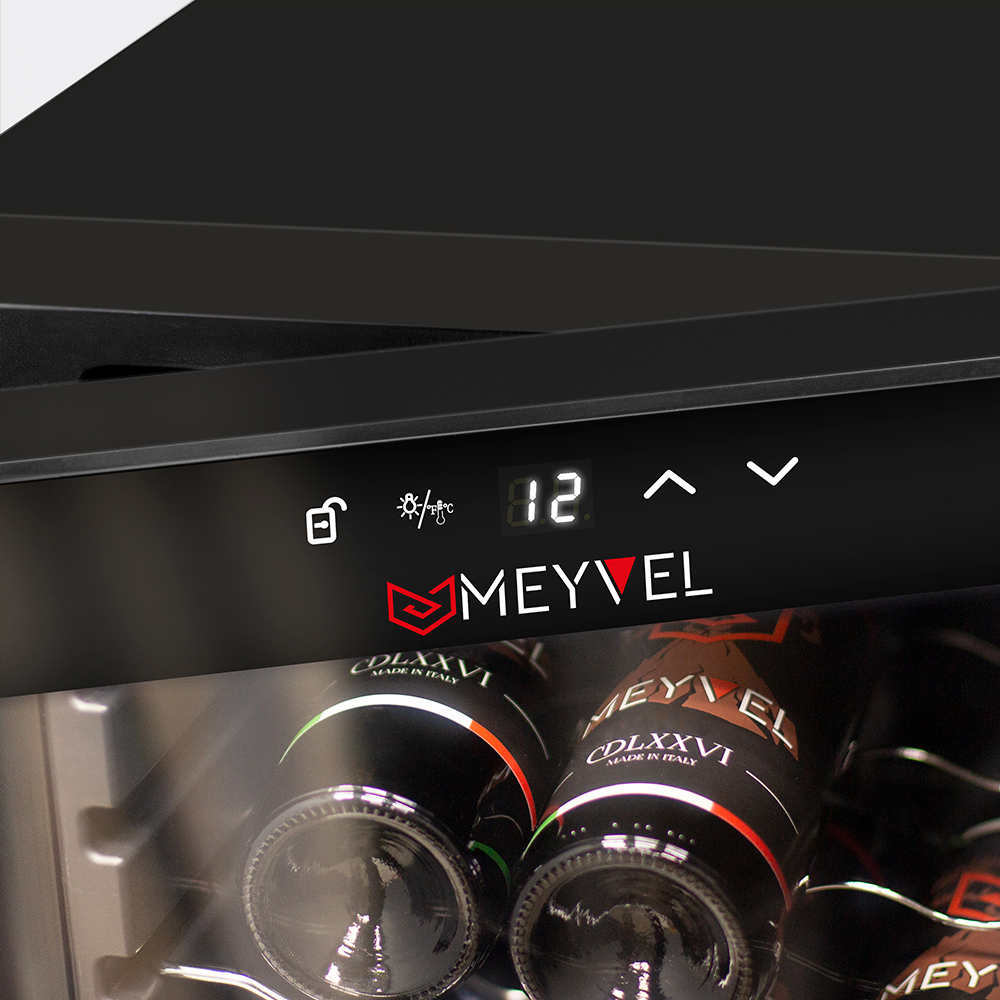 картинка Отдельностоящий винный шкаф Meyvel MV27-CBD1  картинка Отдельностоящий винный шкаф Meyvel MV27-CBD1