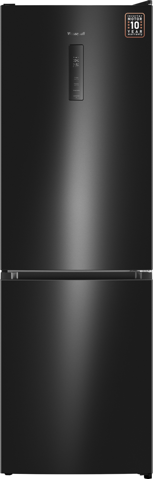 картинка Отдельностоящий холодильник Weissgauff WRK 185 Total NoFrost Inverter Black 