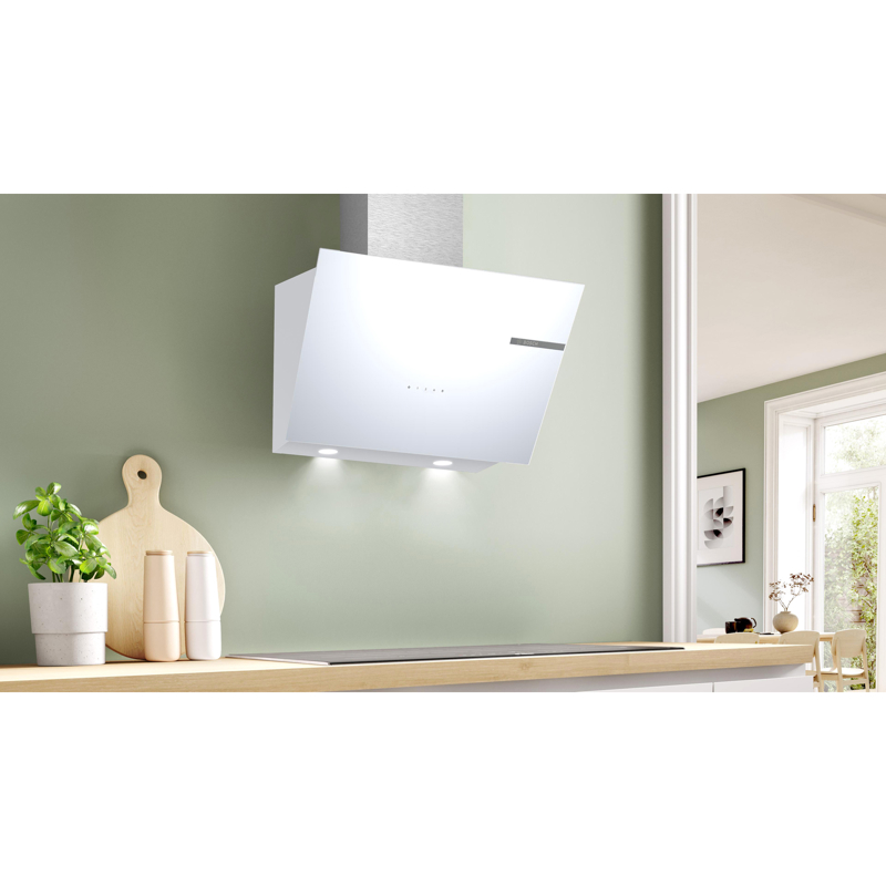 картинка Кухонная вытяжка Bosch DWK66PJ20T белая  картинка Кухонная вытяжка Bosch DWK66PJ20T белая