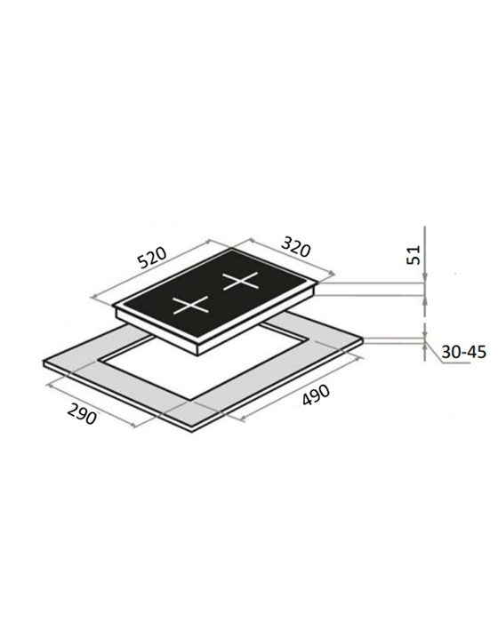 картинка Газовая варочная панель Maunfeld EGHG.32.63CW/G белый  картинка Газовая варочная панель Maunfeld EGHG.32.63CW/G белый