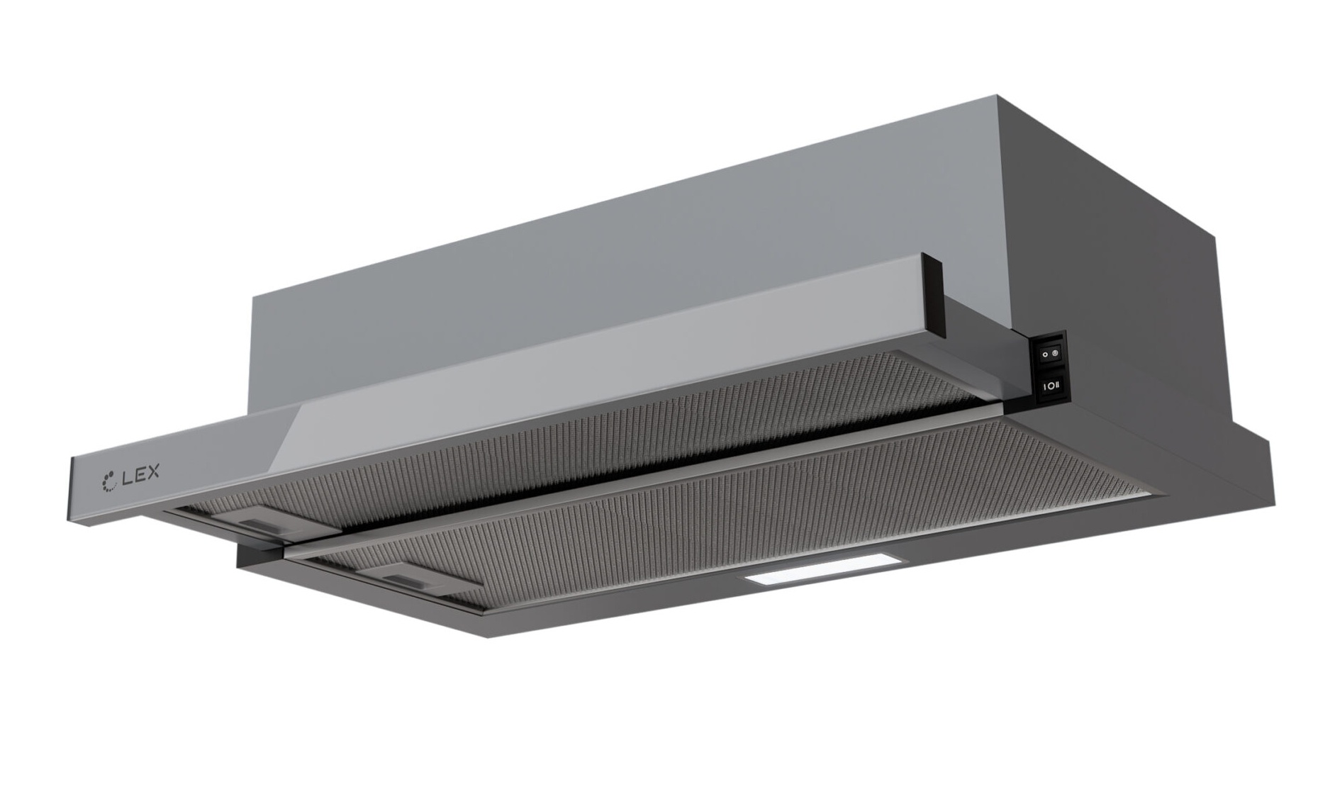 картинка Кухонная вытяжка Lex HIDE G 600 GREY 