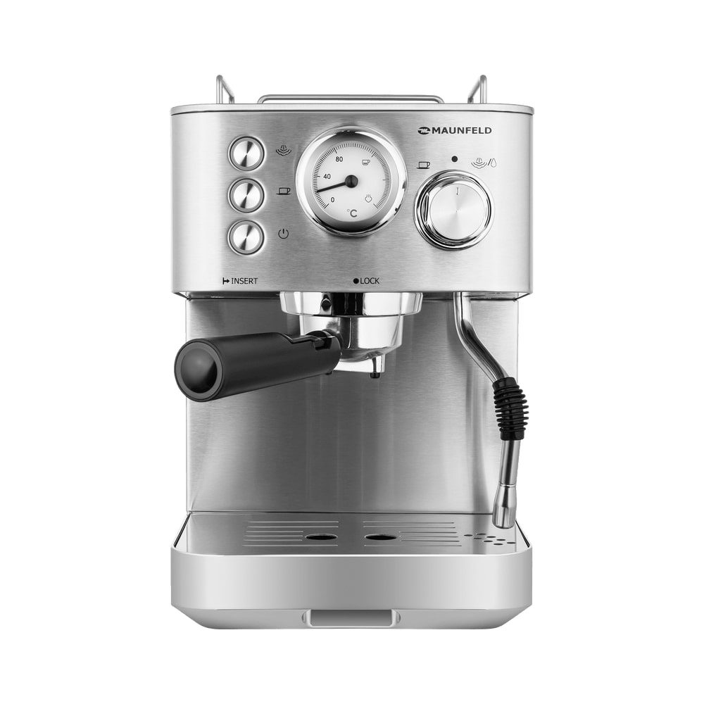 картинка Кофемашина Maunfeld MF-721S PRO нержавеющая сталь 