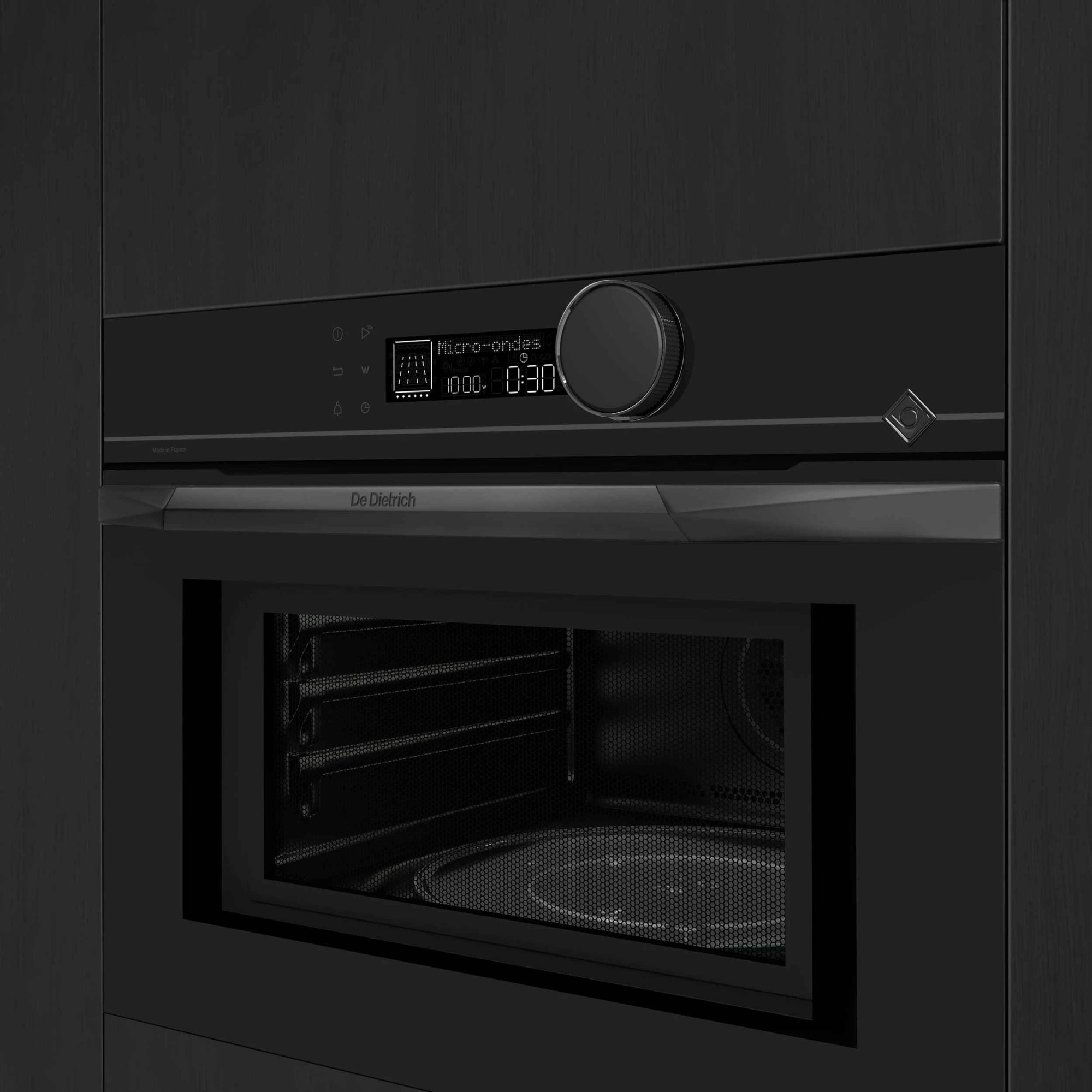 картинка Микроволновая печь De Dietrich DKE4535B Infinite Black 