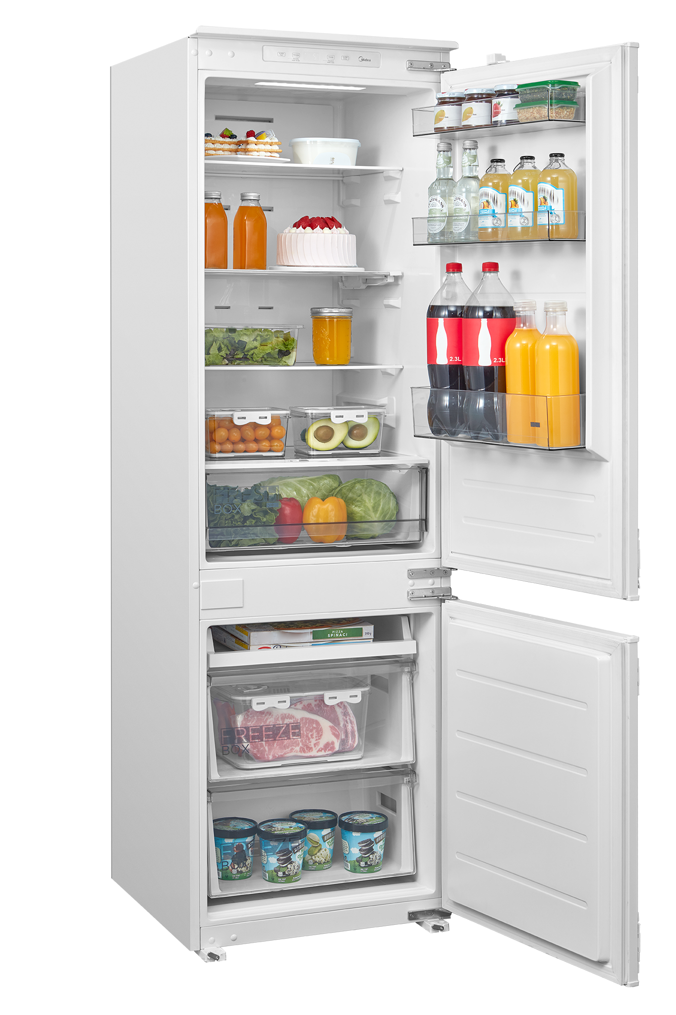 картинка Встраиваемый холодильник Midea MDRE368FGE01 