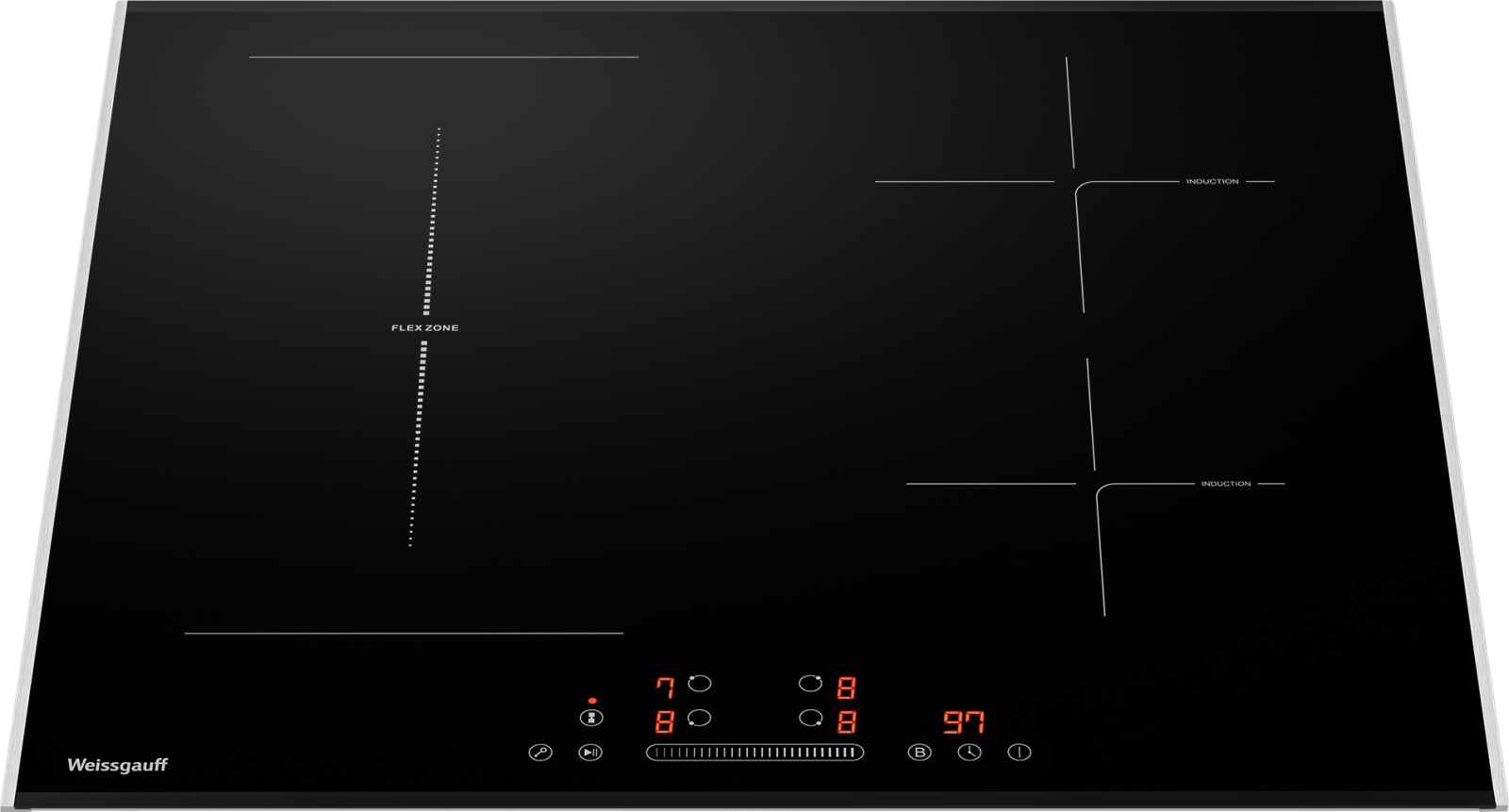 картинка Индукционная варочная панель Weissgauff HI 643 BFZG 