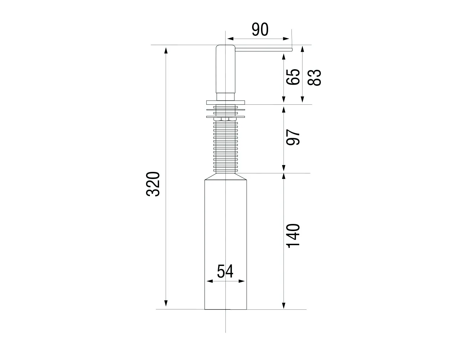 картинка Дозатор для моющего средства Longran LD0006 