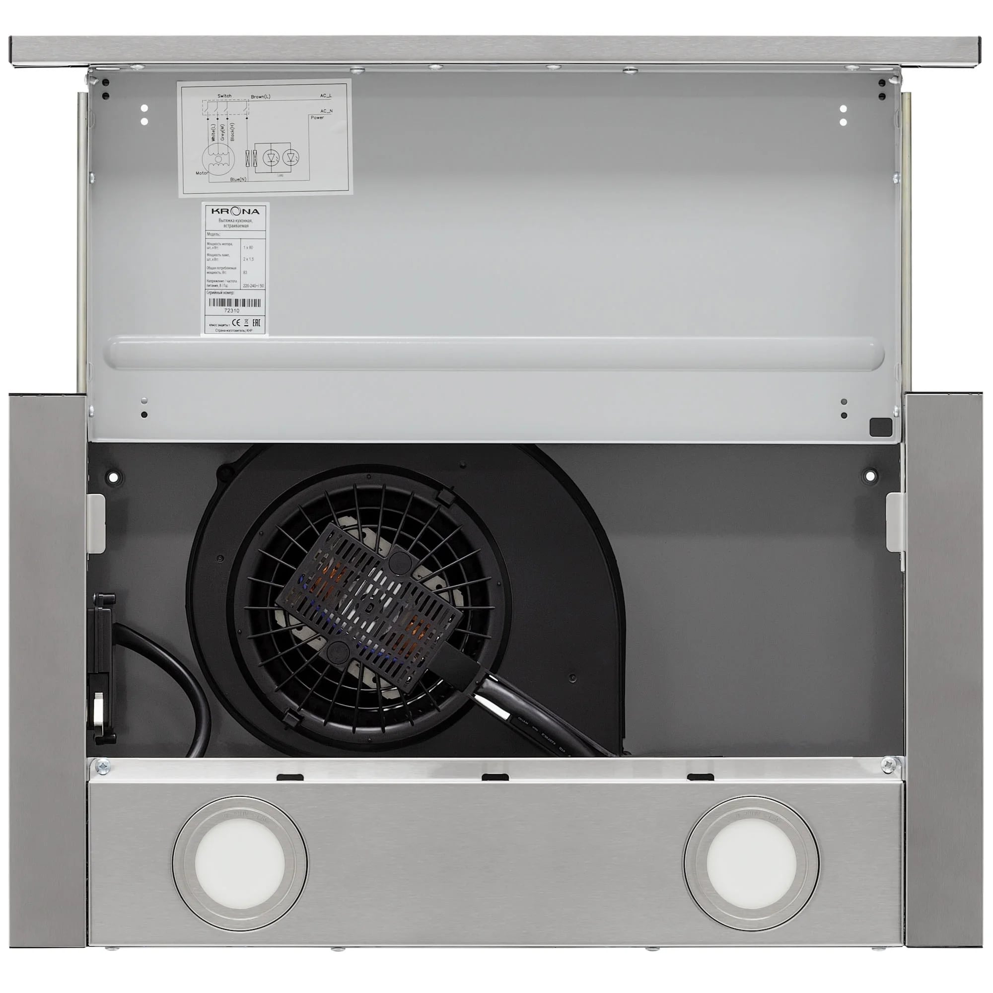 картинка Кухонная вытяжка Krona KAMILLA T 500 INOX  картинка Кухонная вытяжка Krona KAMILLA T 500 INOX