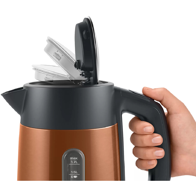 картинка Чайник электрический Bosch TWK4P439 коричневый 