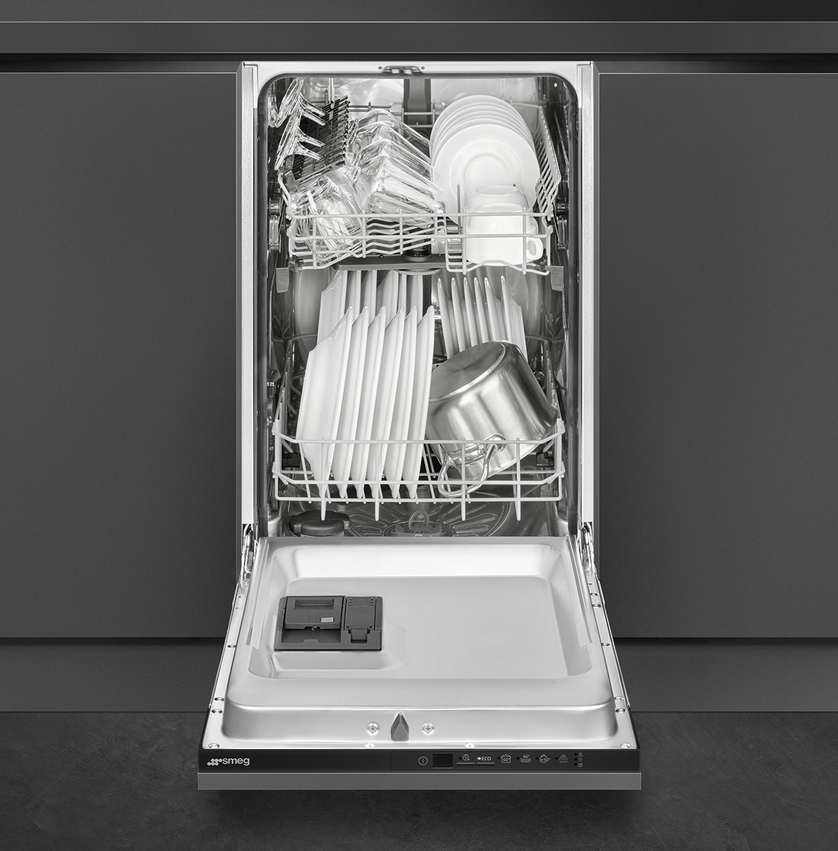 картинка Посудомоечная машина Smeg ST4512IN  картинка Посудомоечная машина Smeg ST4512IN
