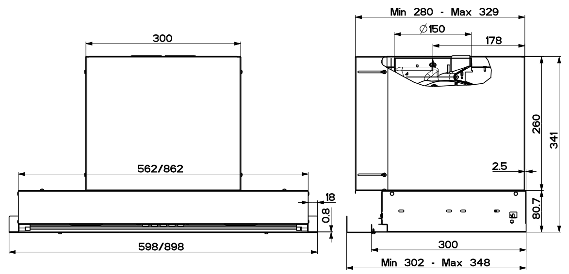картинка Кухонная вытяжка Kuppersberg FRANCESCA 60 