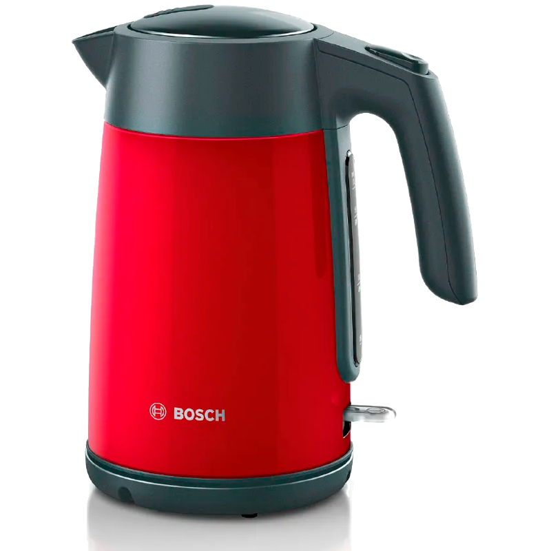картинка Чайник электрический Bosch TWK7L464 красный  картинка Чайник электрический Bosch TWK7L464 красный