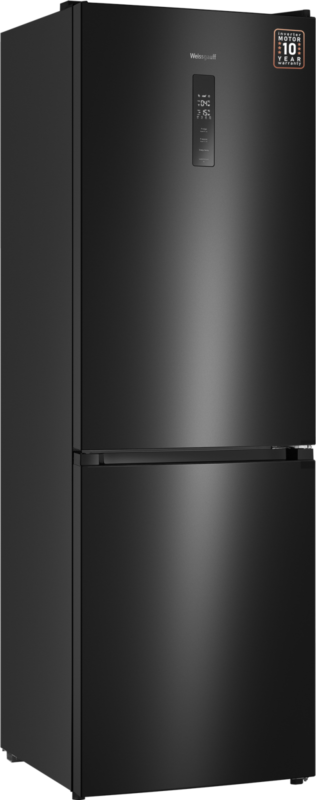 картинка Отдельностоящий холодильник Weissgauff WRK 185 Total NoFrost Inverter Black 