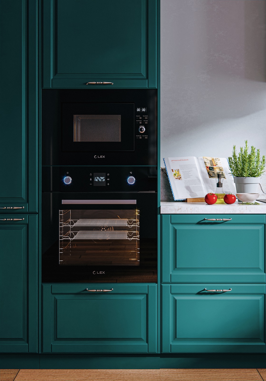 картинка Микроволновая печь Lex BIMO 20.03 BL 