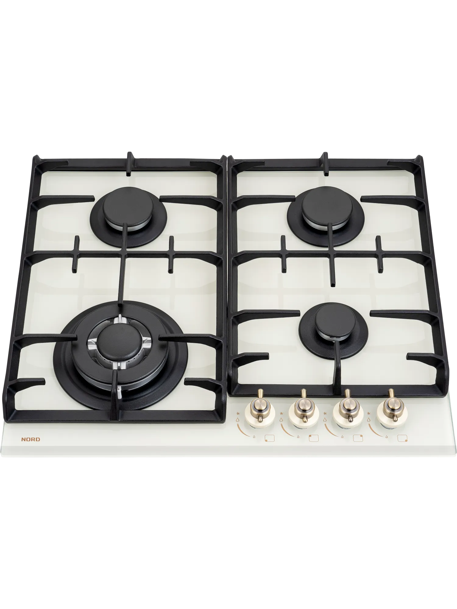 картинка Газовая варочная панель Nord HM 6042 Y бежевый 