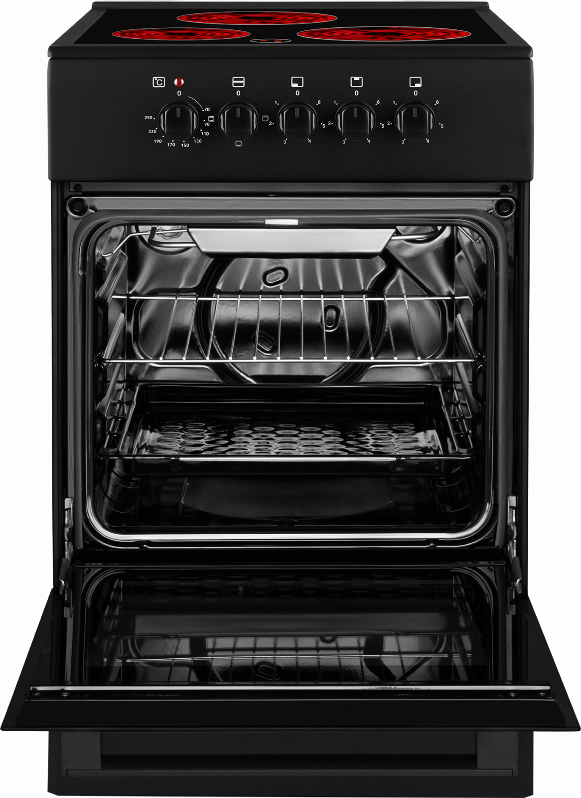 картинка Электрическая кухонная плита Weissgauff WES E2V05 B 